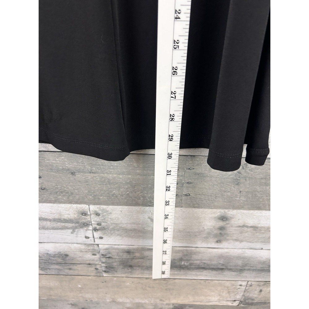 Sag Harbor Stretch Black Large Pull On Skirt - Picture 5 of 6
